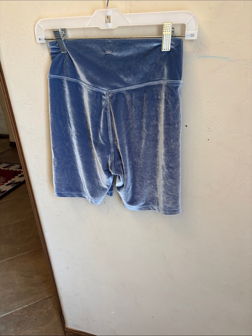 VS pink velour biker shorts! Small
